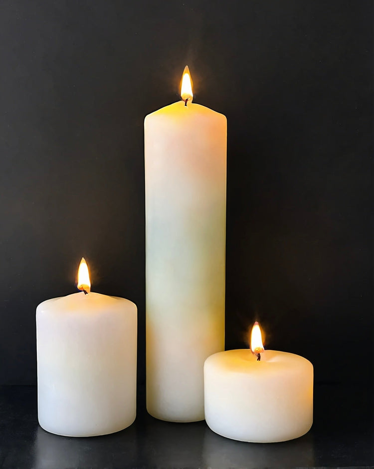 Meditation Non Scented Candles