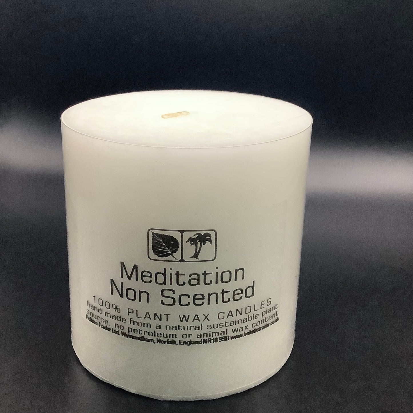 Meditation Non scented Candles