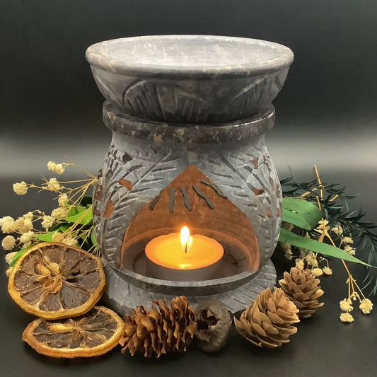 Sun Soapstone Essential  Oil Burner