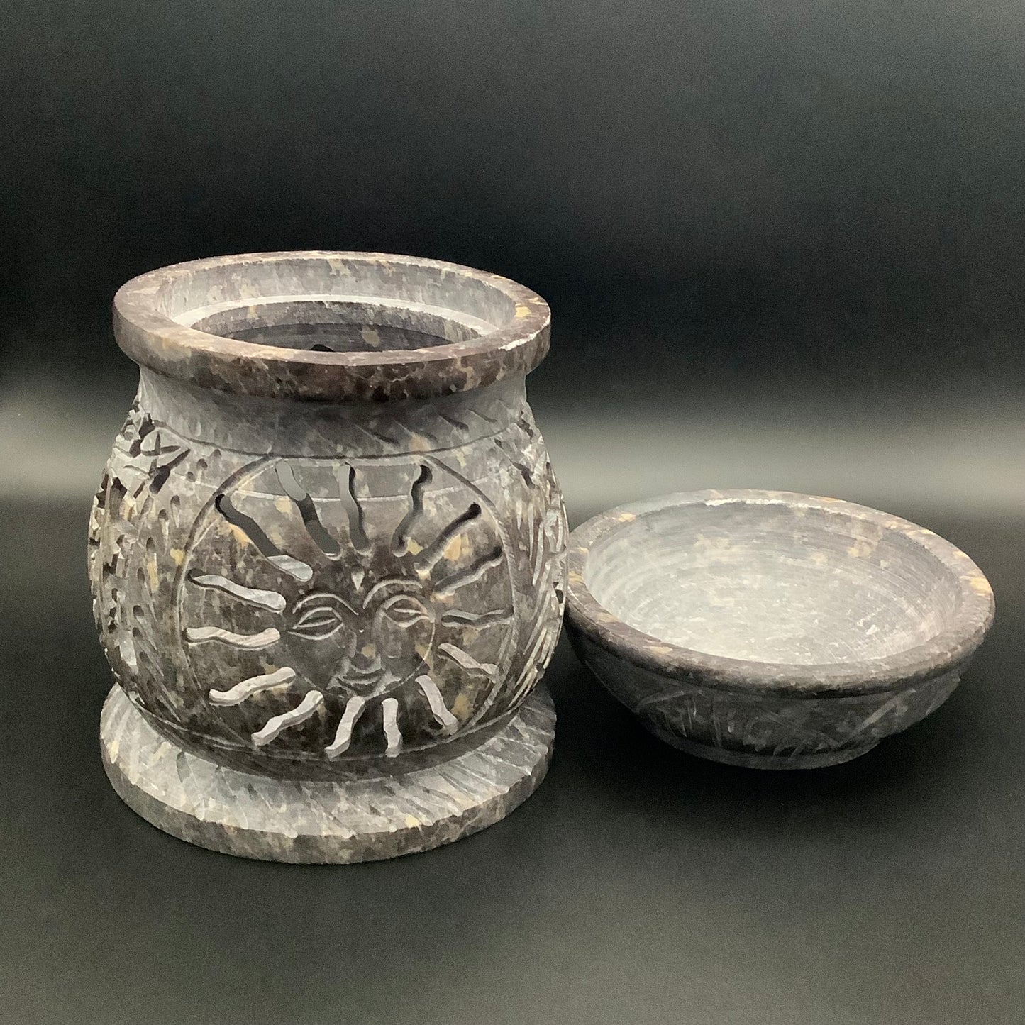 Sun Soapstone Essential Oil Burner