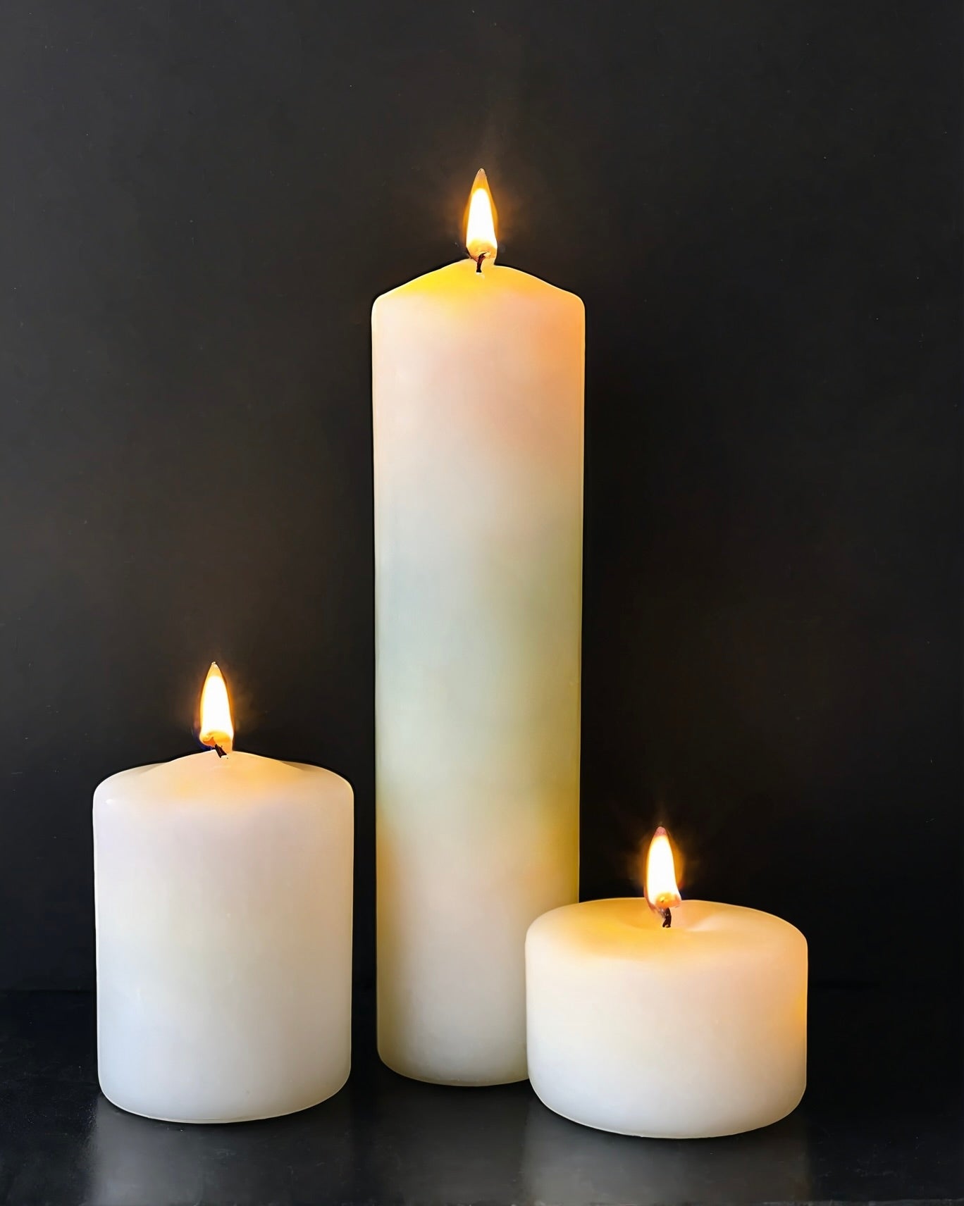 Meditation Non Scented Candles